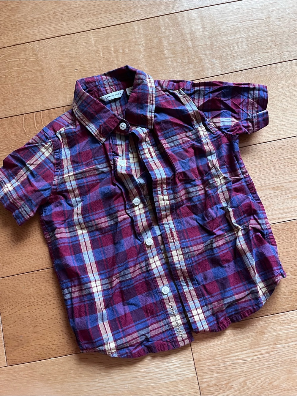 Janie and Jack Button Down Blouse